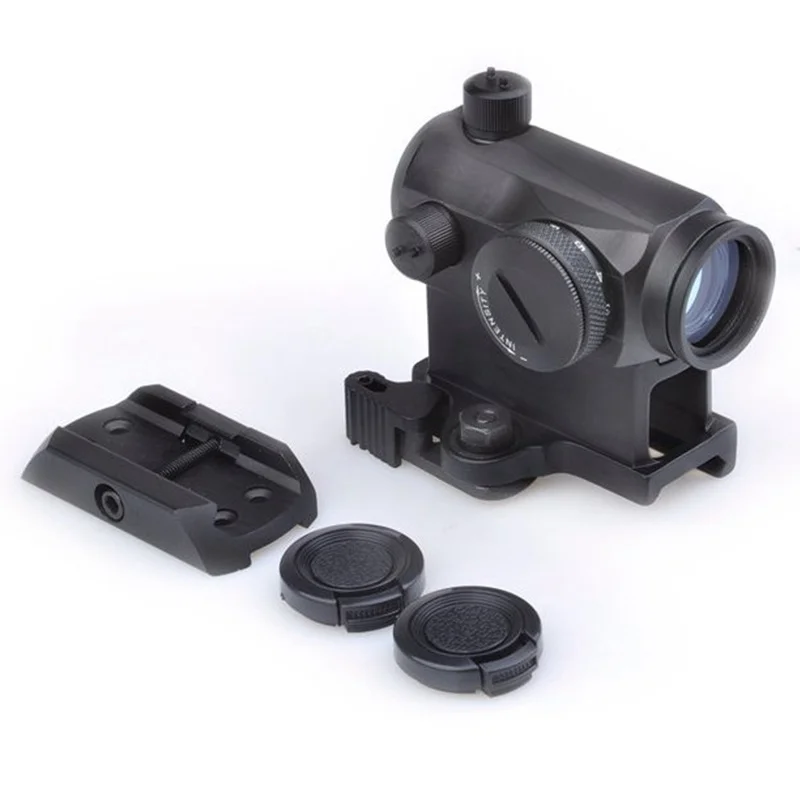 

Aim T-1 Red Green Dot Sight With QD Mount & Low Mount Tactical Airsoft RifleScope Hunting Shooting Scope AO5029