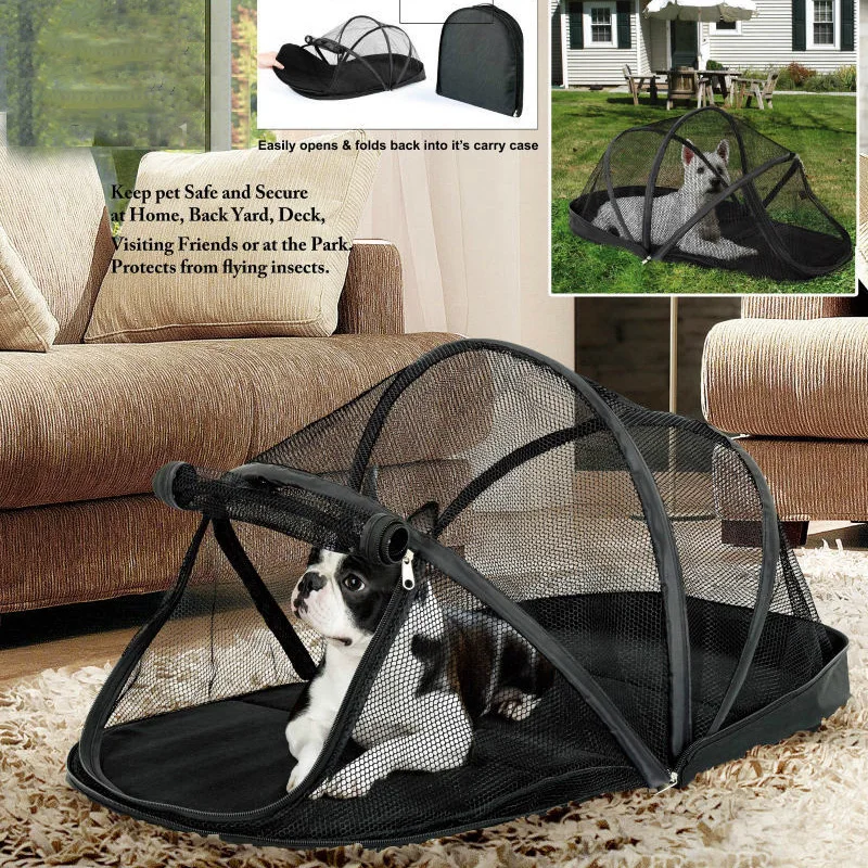 

JORMEL Pet Bed Dog tent Solid Breathable Detachable Outdoor Travel Portable Dog Carriers Folding Pet Bag For Small Dogs House