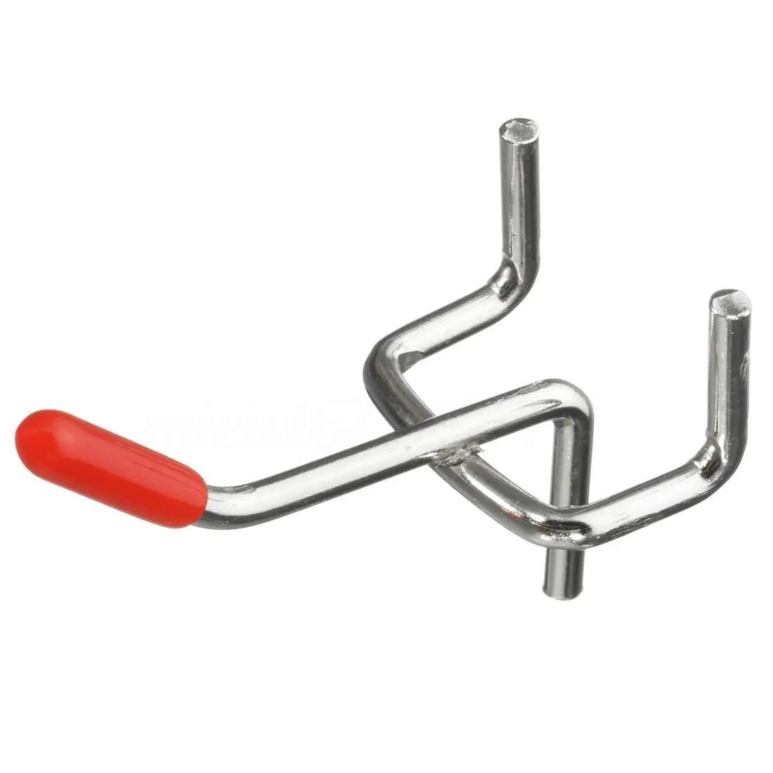 AUTO 25x Single Pegboard Hooks 50mm Board Slat Wall Retail Display Shop