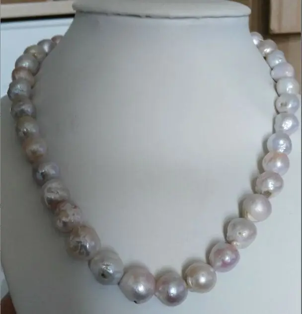 

18inch 11-12mm natural white kasumi pearl necklace 18inch (9.13)