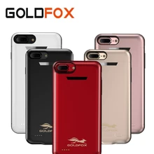 3000 мАч для iphone 7 зарядное устройство чехол 4200 мАч Внешняя аккумуляторная батарея зарядное устройство чехол для iphone 7 Plus корпус питания