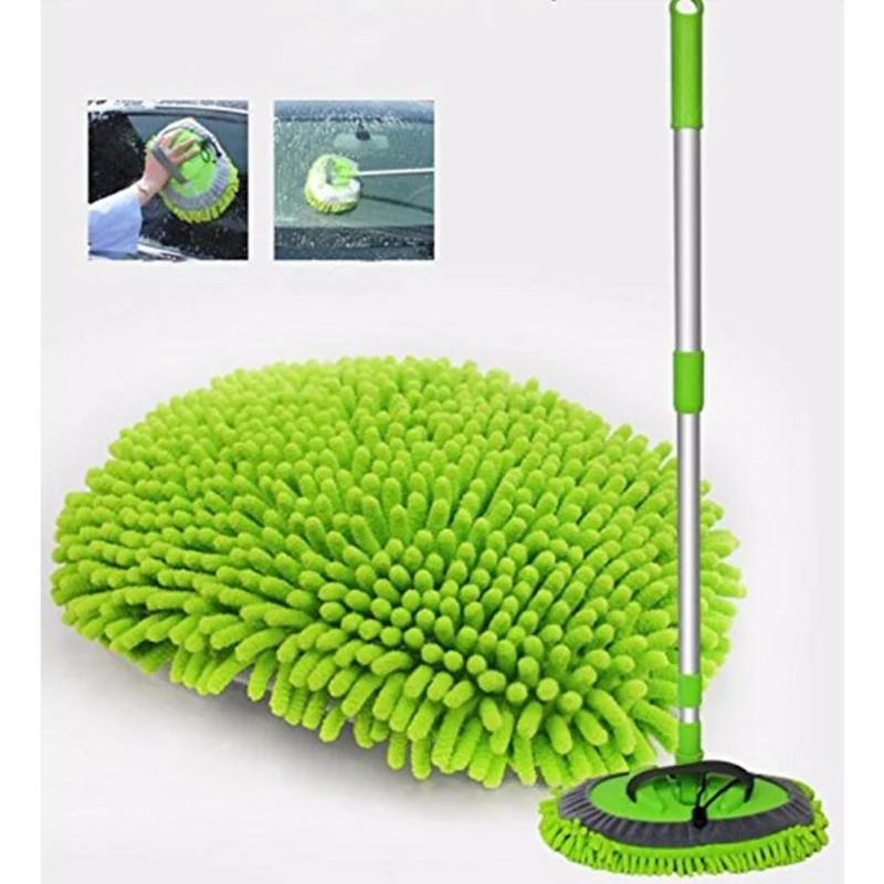 Buy Retractable Car Wash Mop (including Brush head