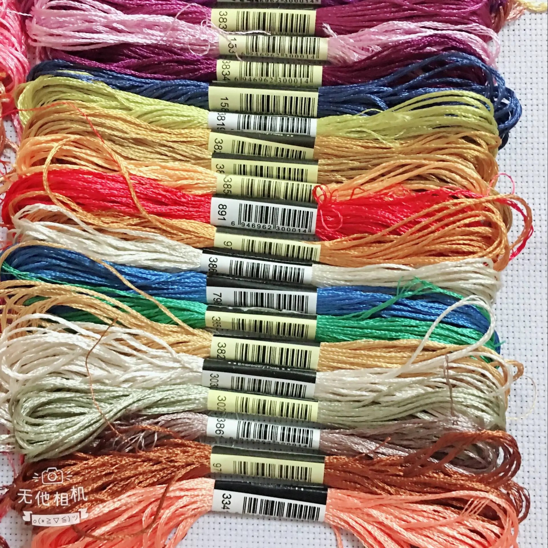 

10/20/ 40/50 silk embroidery100% silk thread Spiraea embroide silk thread small sticks of hand embroidery cross stitch
