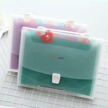 1 шт. 1391 Радуга 12 сетка портативный орган папка коробка Тесты бумажный мешок многофункциональные офисные Информация книга