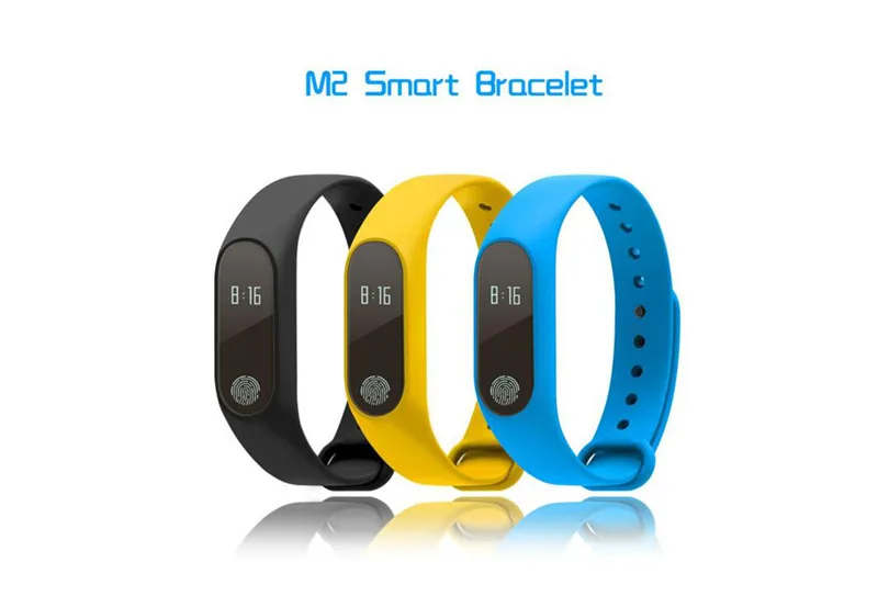 Умный Браслет Mi Band 2 браслет монитор сердечного ритма фитнес-трекер Bluetooth водонепроницаемый M2 для Android iOS Smartband 50 шт