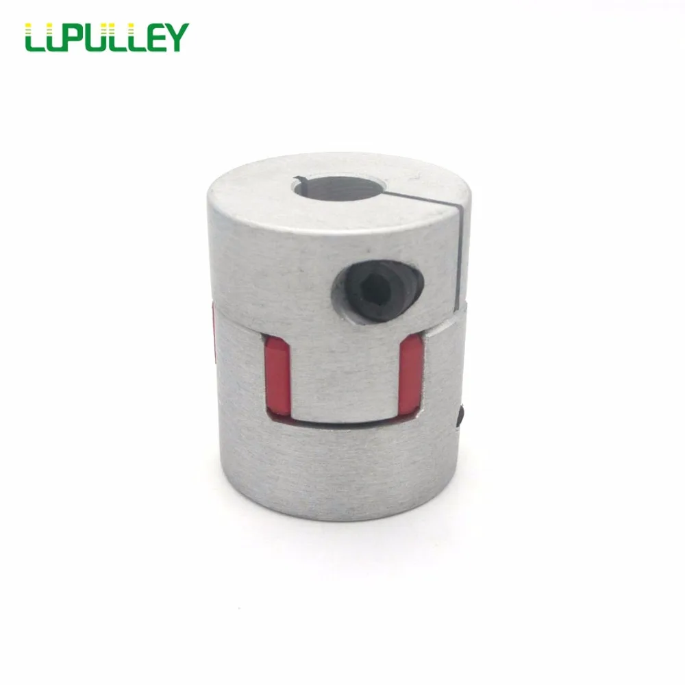 LUPULLEY 2 шт. Соединительная муфта вала 30 мм * 42 5/6/6.35/8/9.525/10/11/12/12.7/14/15/16 гибкая с