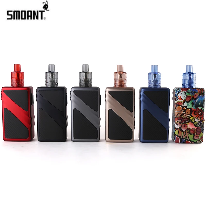 Оригинальный Smoant Taggerz Комплект 200 Вт коробка мод с 0.2ohm одноразовый резервуар