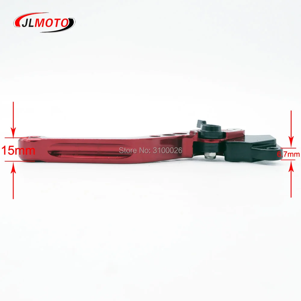 Adjustable CNC Disc/Drum Handle Bar Brake Lever Fit For 50cc 110cc 125cc Moped Motorcycle Electric Scooter Motor Bike Parts