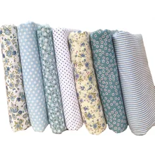

Hoomall 7PCs Mixed Cotton Fabric For Patchwork Cloth DIY Handmade Sewing Home Decoration Soft Felt Fabric Needlework 25x25mm
