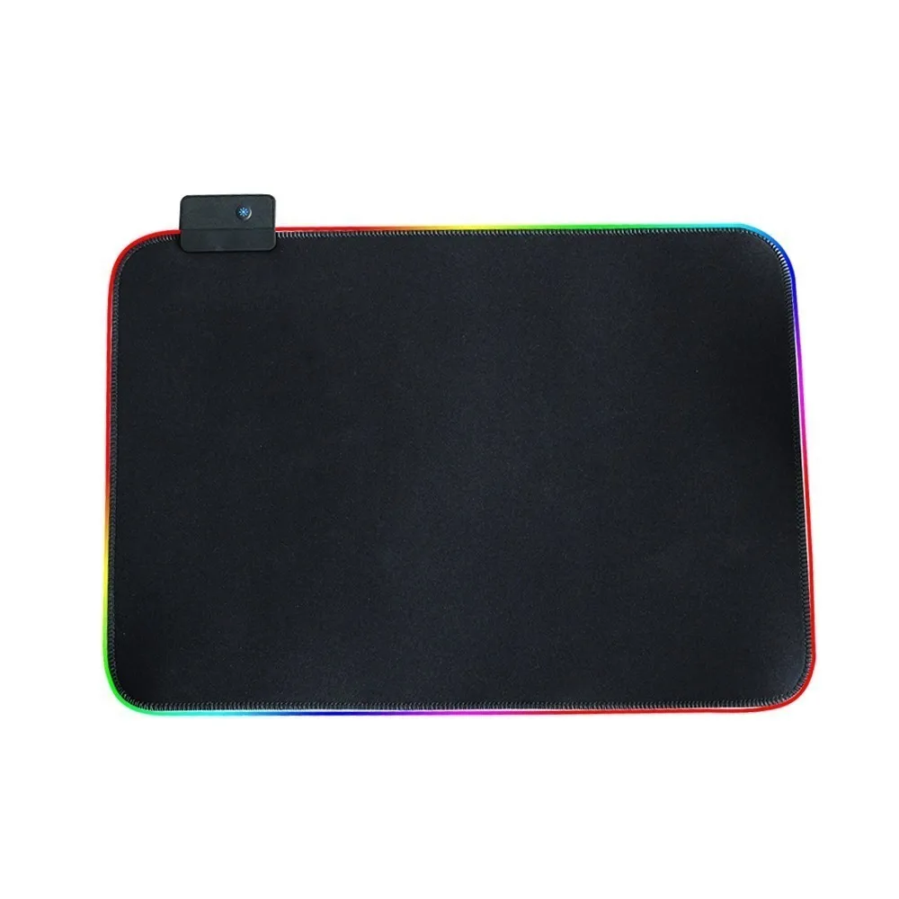 CHUYI Led RGB Освещение геймерский коврик для мыши поверхность водонепроницаемый Usb
