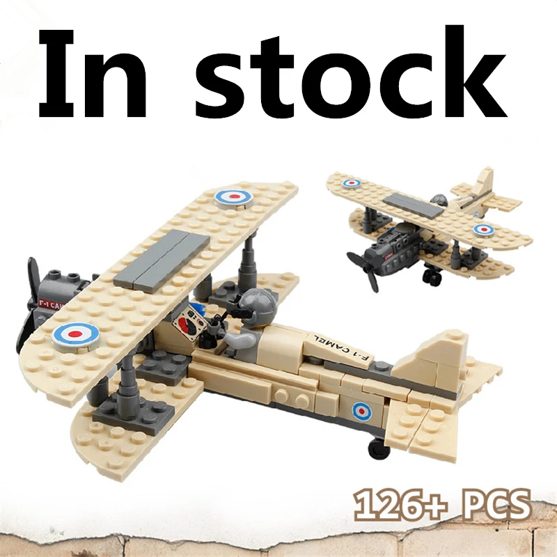 

Retail KAZI 82001 126pcs Fighter military brick sets kids Enlighten & educational construction Building Blocks