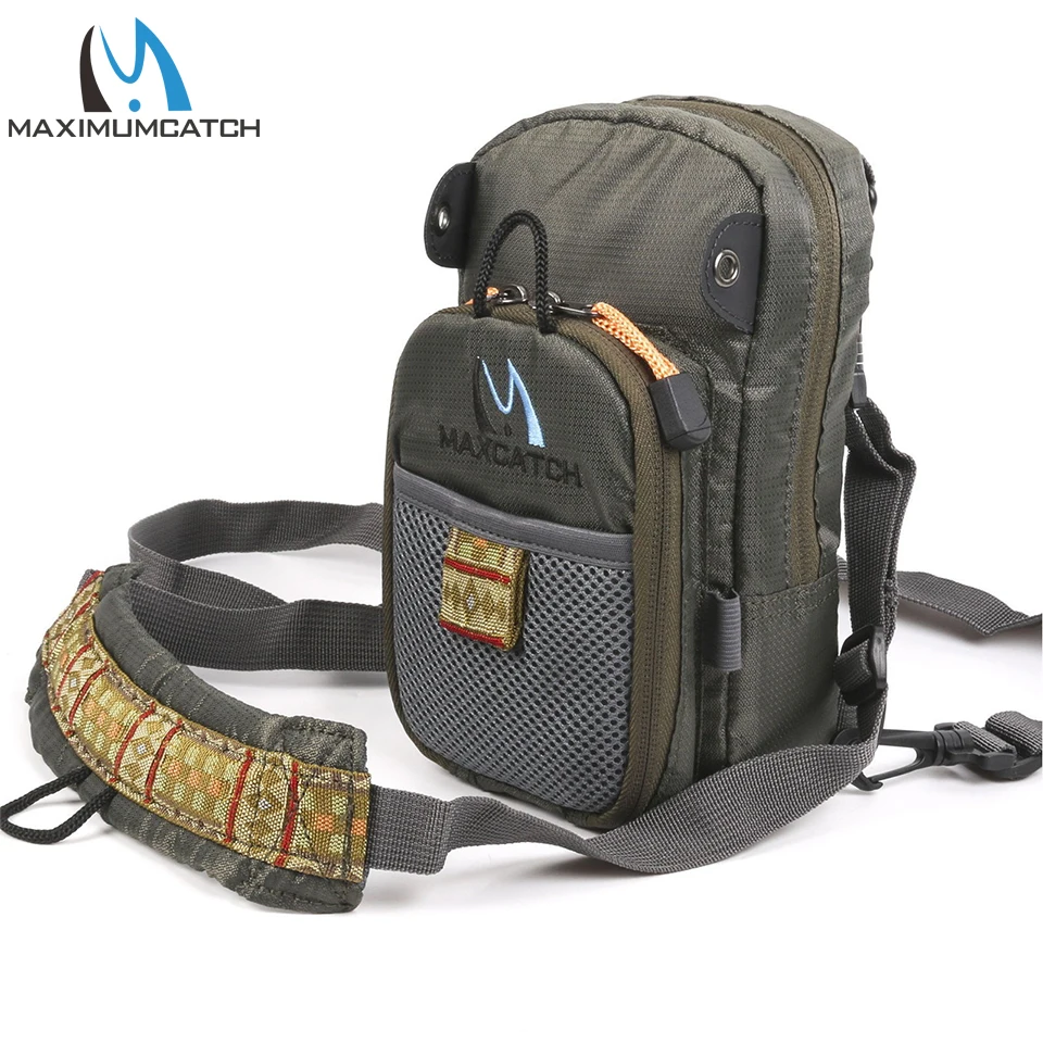 

Maximumcatch Fishing Bag Fishing Chest Pack Bag With Five Fishing Tool Accessories