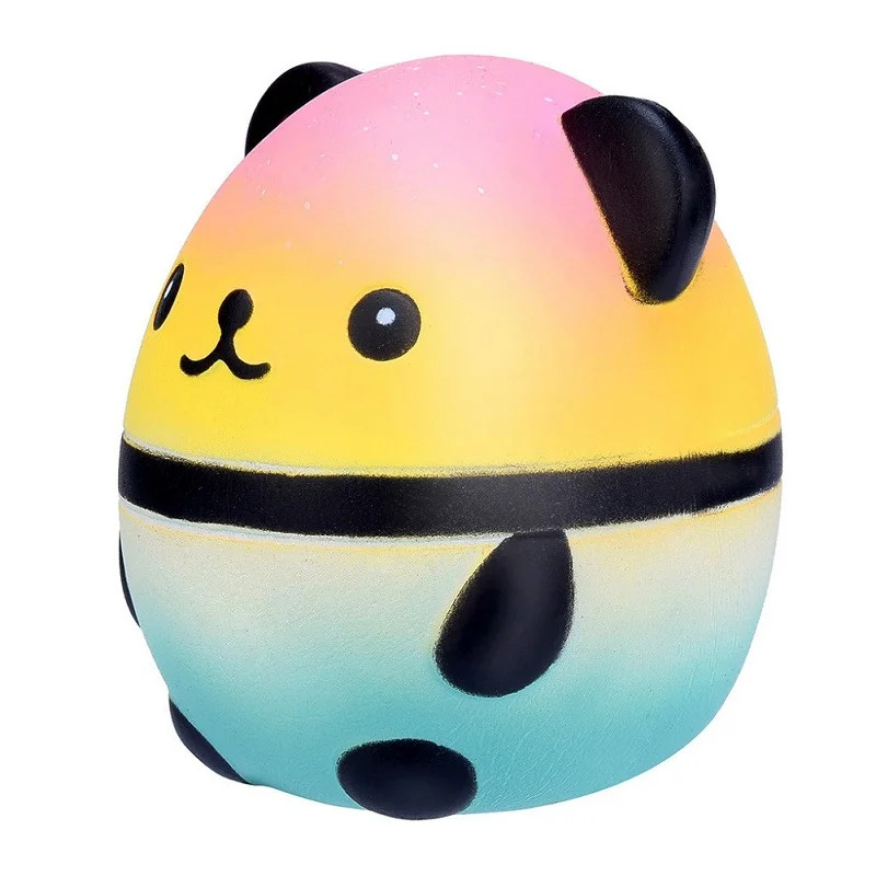 Каваи Джамбо галактика панда Медведь яйцо мягкое медленно поднимающееся сжимающее игрушки мягкие эластичные Ароматические игрушки для снятия стресса дети взрослые подарок