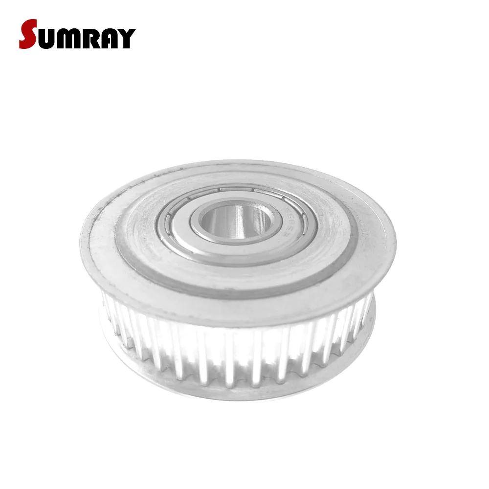 3m 50t Idler Pulley With Teeth 6/8/10/12/15mm Inner Bore Idler Bearing