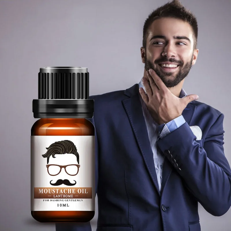 1 шт. 10 мл нежное мужское масло для бороды увлажняет волосы на лице масла для усов чистое органическое масло для бороды растущие волосы для мужчин
