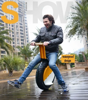 شراء500 واط بطارية ليثيوم 360wh عجلة واحدة موازنة الدراجة الهوائية الأحادية العجلة سكوتر كهربائي الذاتي دراجة رجل كهربائية سكوتر كهربائي 17 بوصة الإ...