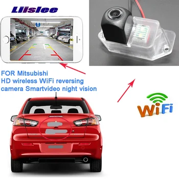 

LiisLee For Mitsubishi Lancer EX EVO Evolution X 2007~2016 car hd CCD Night Vision backup Camera License Plate wireless camera