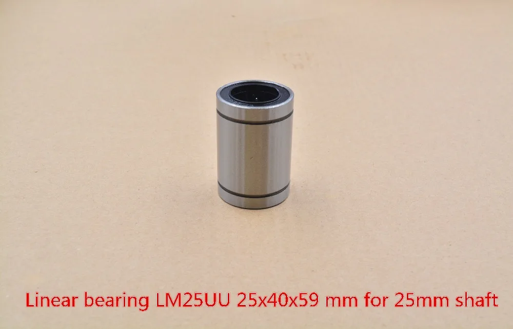 LM25UU LME25UU LM25UUAJ 25 мм линейный шариковый Подшипник Втулка для круглый прямой