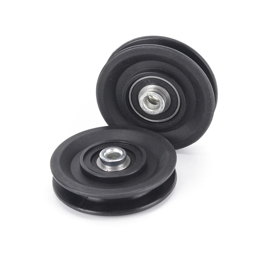 Gym Pulley Attachments Fitness Equipment Accessories 90mm Nylon Bearing Pulley Wheel