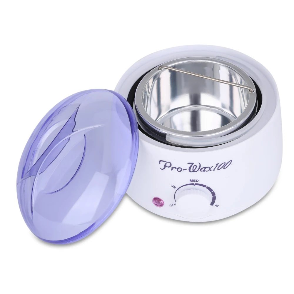 

Pro Warmer Wax Heater Mini SPA Hand Epilator Feet Paraffin Wax Rechargeable Paraffin Purple Heater Body Depilatory Hair Removal