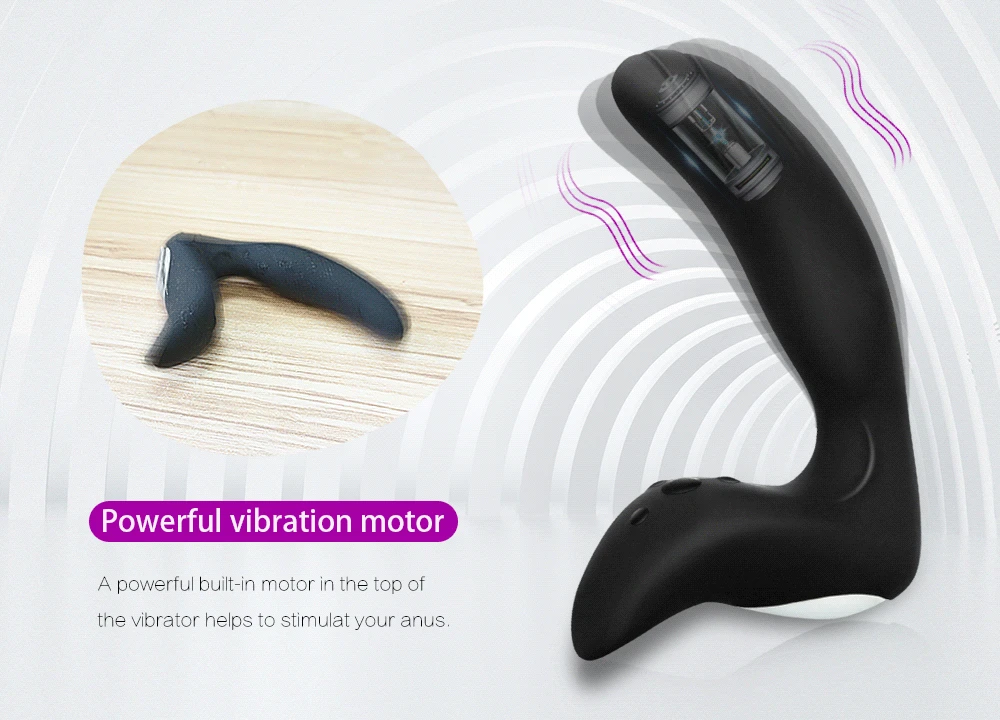 USB Rechargeable Anal Vibrator Plugs Japanese Prostate Massager Anal Sex Toys 10 Speeds Mode for Men Woman Masturbator