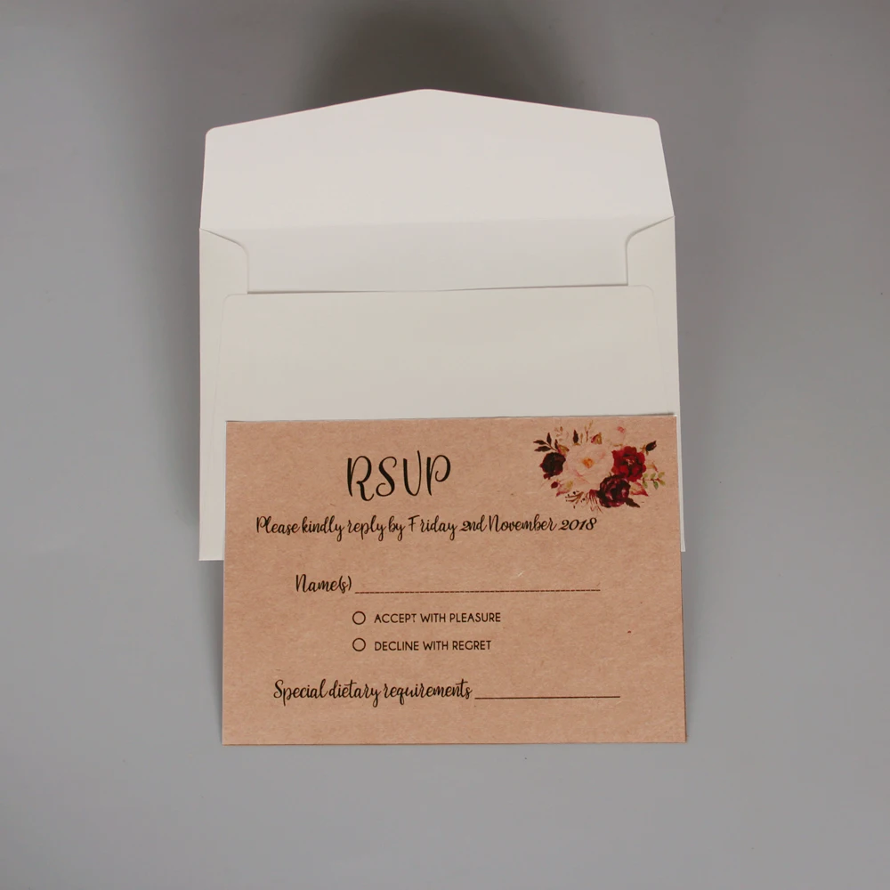 rsvp cards
