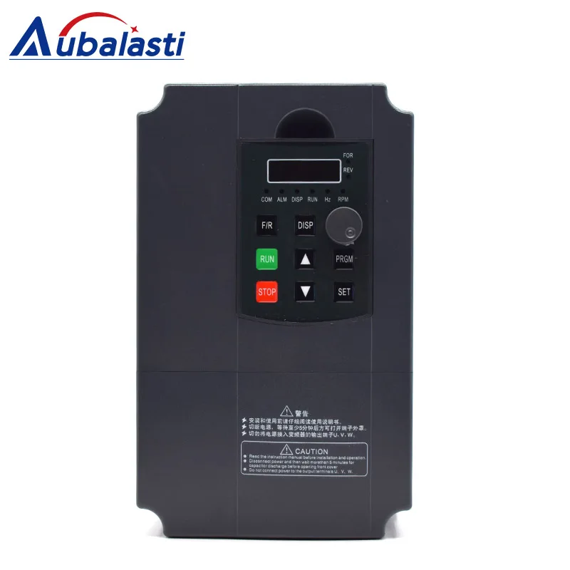 Aubalasti инвертор 3kw4kw 5.5kw7.5kw 380V преобразователь частоты однофазный вход и 3 фазы