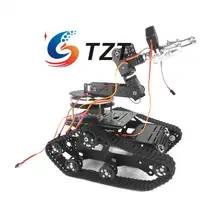 TR300 Tank Car 6 DOF Mechnical Arm CL 1 Claw MG996R Servos with Gimbal Base