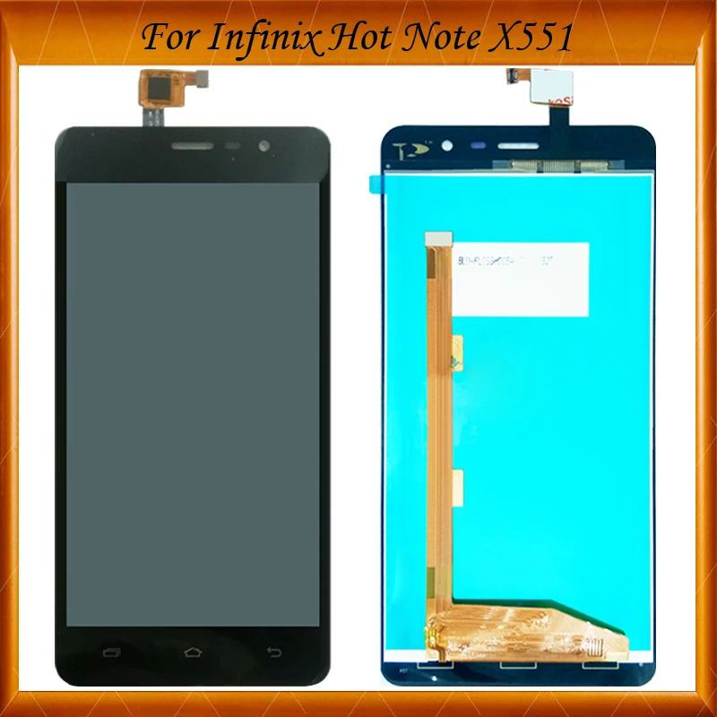 100% хорошо работает для INFINIX Hot Note X551 ЖК-дисплей и кодирующий преобразователь