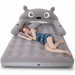 Надувной матрас мультфильм воздушная Подушка кровать татами ленивый диван одна двуспальная кровать шиншиллы наземная кровать утолщение