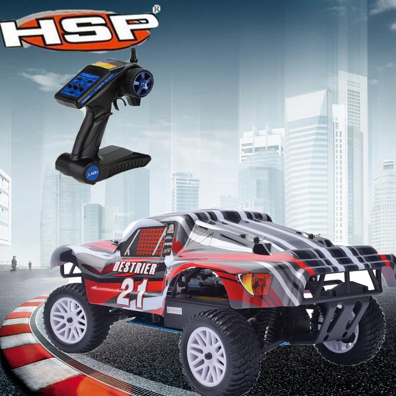 HSP 94155 Rc Car 1/10 Scale 2.4GHz RTR 18cxp Nitro / Gas 4WD Radio High