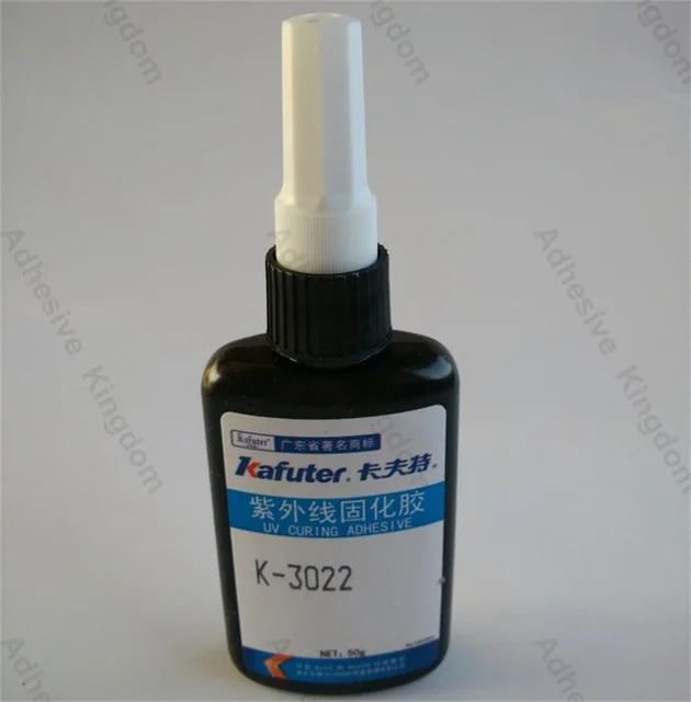 new 50g kafuter k 3022 uv glue uv curing adhesive acrylic