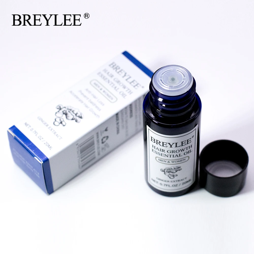 BREYLEE Hair Growth Essential Oil Fast Powerful Hair Products Hair Care Prevent Baldness Anti-Hair Loss Nourishing Serum Care