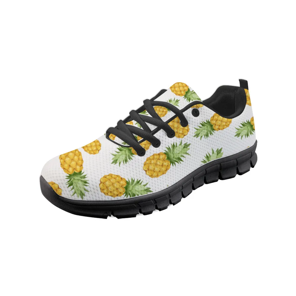 

Summer Pineapple Mens Vulcanize Shoes Flats Slip On Loafers Autumn Shoes Black Sole Breathable Sneakers Zapatos Mujer