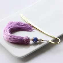 1 шт. креативные классические кисточки изысканный металлический подарок закладки фейерверк