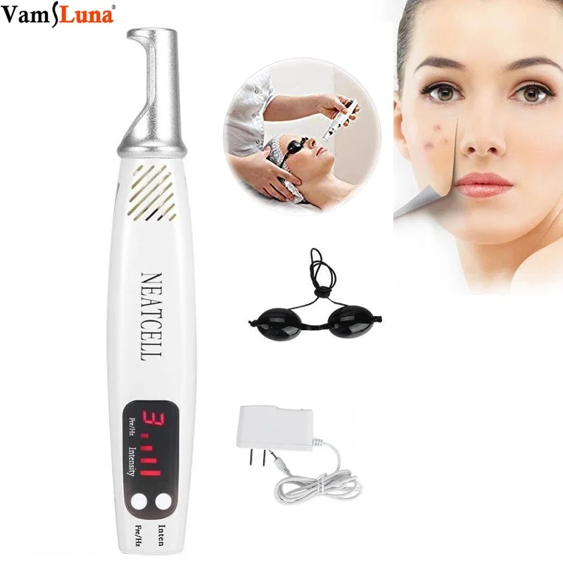 Wart remover ,Scar Removal Machine, Laser Pen,Red Light Picosecond Scar