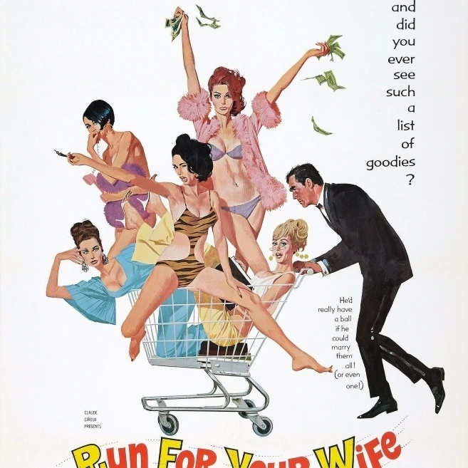 Run For Your Wife (Aka Una Moglie Americana) Us Poster 1965 Movie Poster Masterprint (11 x 17)