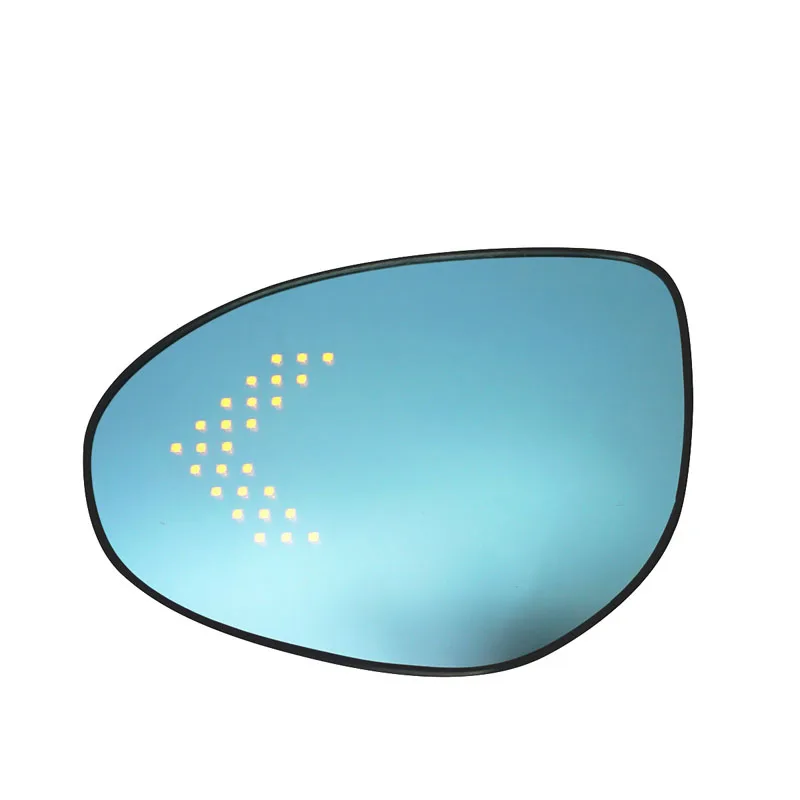 

Brand New Power Heated Blue Wide Angle Sight Side Rear View Mirror Glasses For Mazda 6