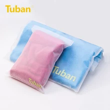 Tuban EVA материал мягкий ручной рулон вакуумная Дорожная сумка Одежда отделка посылка купальный костюм локон Тип Белый скраб плавательный мешок