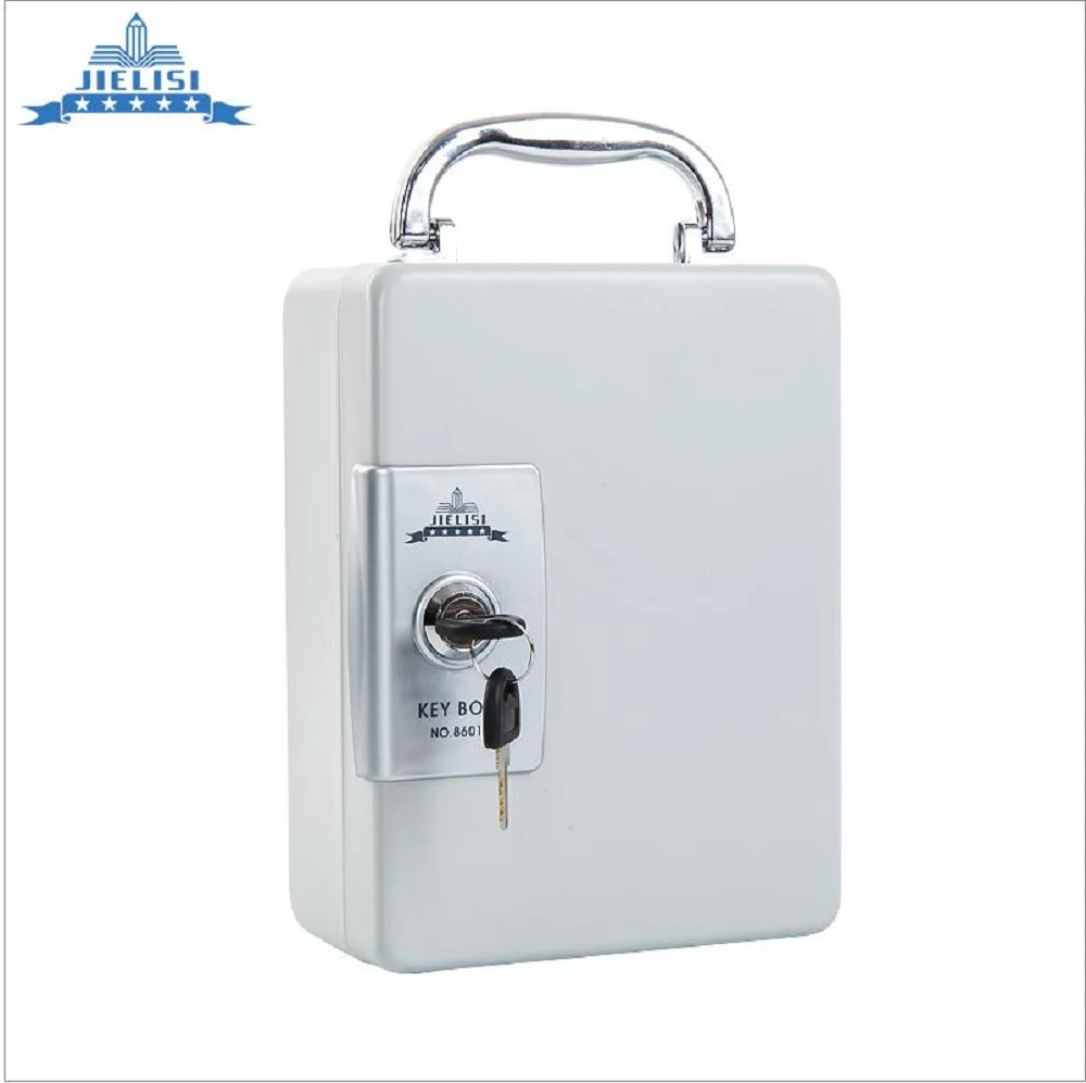 Key Cabinet Lockable Metal Box With 52 Tags Wall Mounted Security Key Storage For Property Management Company Home Office