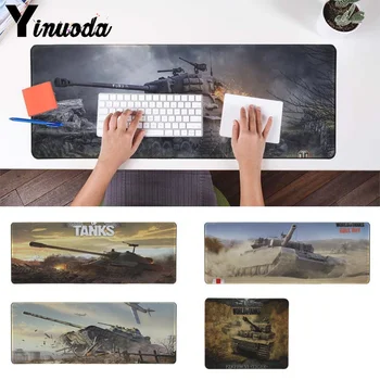 

Yinuoda World of-Tanks Wallpaper Anti-Slip Durable Silicone Computermats Size for 30x90cm and 40x90cm Gaming Mousepads