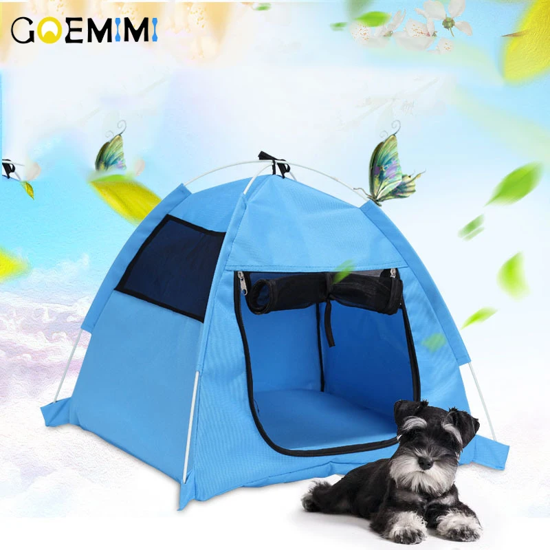 Собака дом сплошной цвет cama para cachorro водонепроницаемый щенок открытый кровать наивысшего качества палатка питомник для собаки