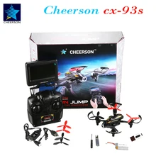 Cheerson CX-93S Drone with Camera 720P HD 5.8GHz FPV Real-Time Transmit RC Helicopter 2.4G 4CH 6-Axis High Speed RTF Quadcopters