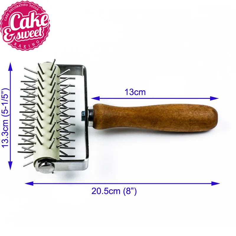 Stainless Steel Pizza Pastry Roller Docker CHICUN
