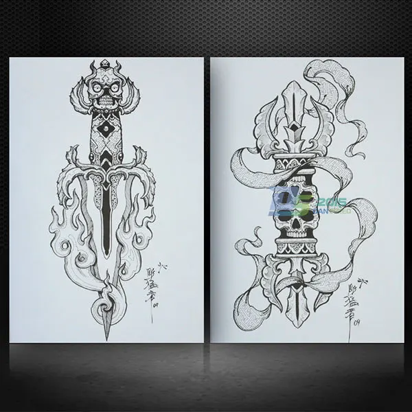 50 page tibetan skeleton design skulls tattoo book flash sketch 50 page tibetan skeleton design skulls tattoo book flash sketch