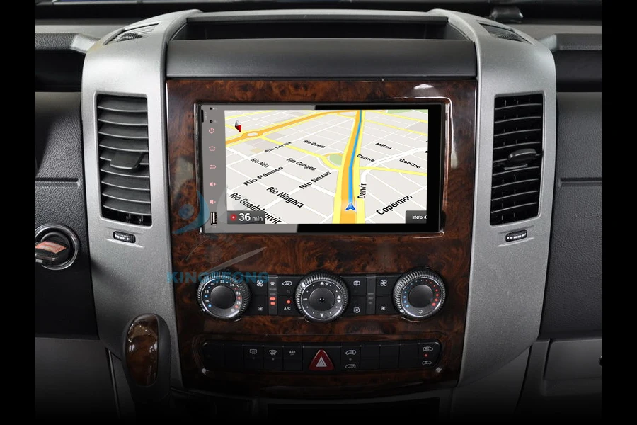 Flash Deal 9" Android 8.0 Autoradio Car Stereo GPS DAB+ DVR SD BT Car Multimedia Player For Mercedes Benz Sprinter Bluetooth WiFi 3G 1