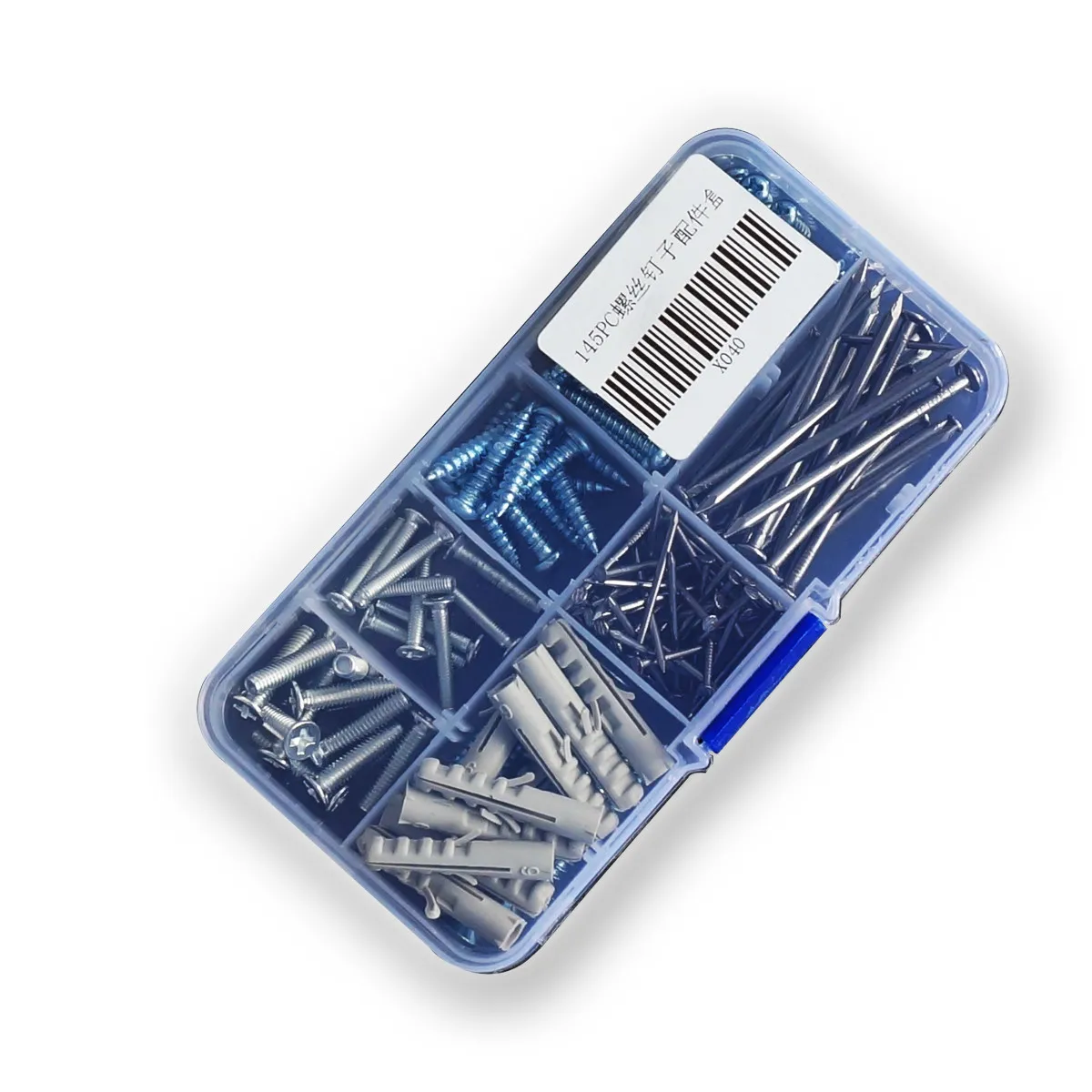 

145pcs Screw Nails Parts Combination in box Household small Self tapping screws small Expansion tube