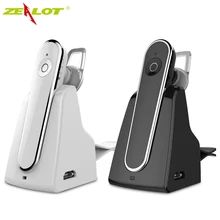 Zealot E5 kablosuz bluetooth Kulaklık Ahizesiz mikrofonlu kulaklık Telefon Için çağrı Müzik Çalma Otomatik eller serbest araç kiti(China)