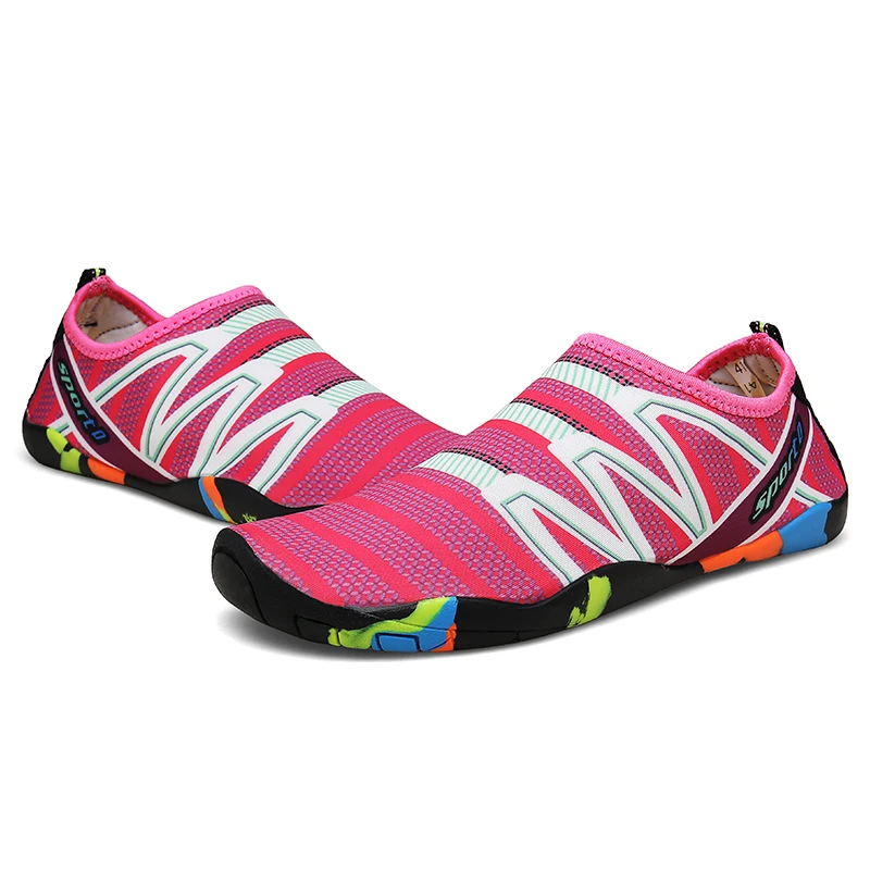 جديد عارضة أكوا أحذية الشاطئ السباحة المياه جوارب رياضية مكافحة زلة الأحذية في الهواء الطلق سريعة الجافة للجنسين المشي رياضية 2019