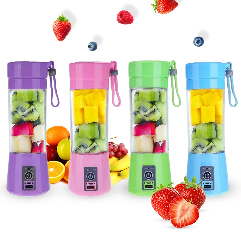 380ml Portable Mini Juicer Juice Machine Smoothie Maker USB